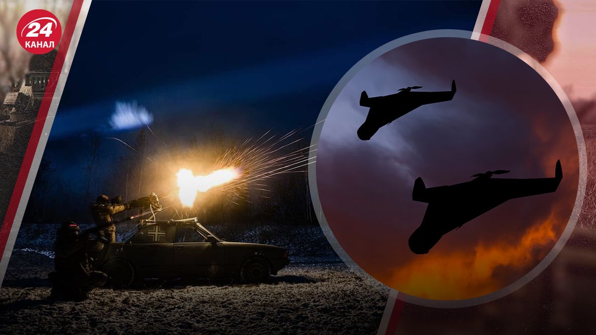 Ночью враг атаковал "Шахедами" Ночью враг атаковал "Шахедами"