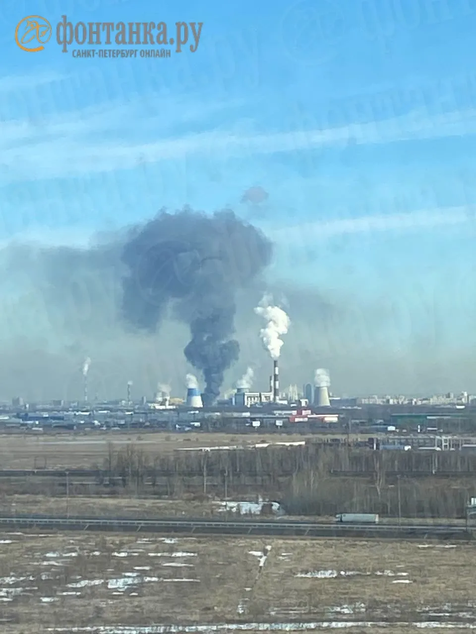 Пожежа в Санкт-Петербурзі 