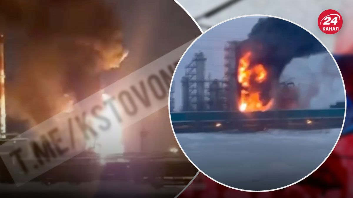 Дроны вывели из строя один из крупнейших НПЗ России - 24 Канал Дроны вывели из строя один из крупнейших НПЗ России - 24 Канал