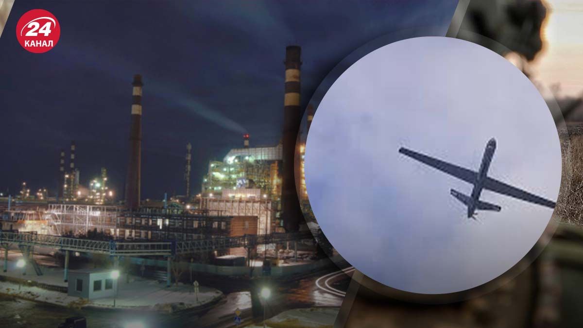 Безпілотник був спрямований по нафтобазі в Ленінградській області Безпілотник був спрямований по нафтобазі в Ленінградській області