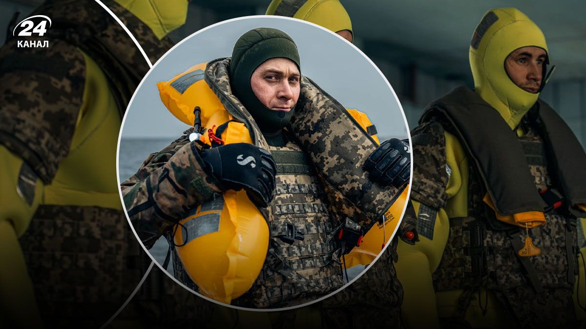 Українські військові випробовують плавучі жилети