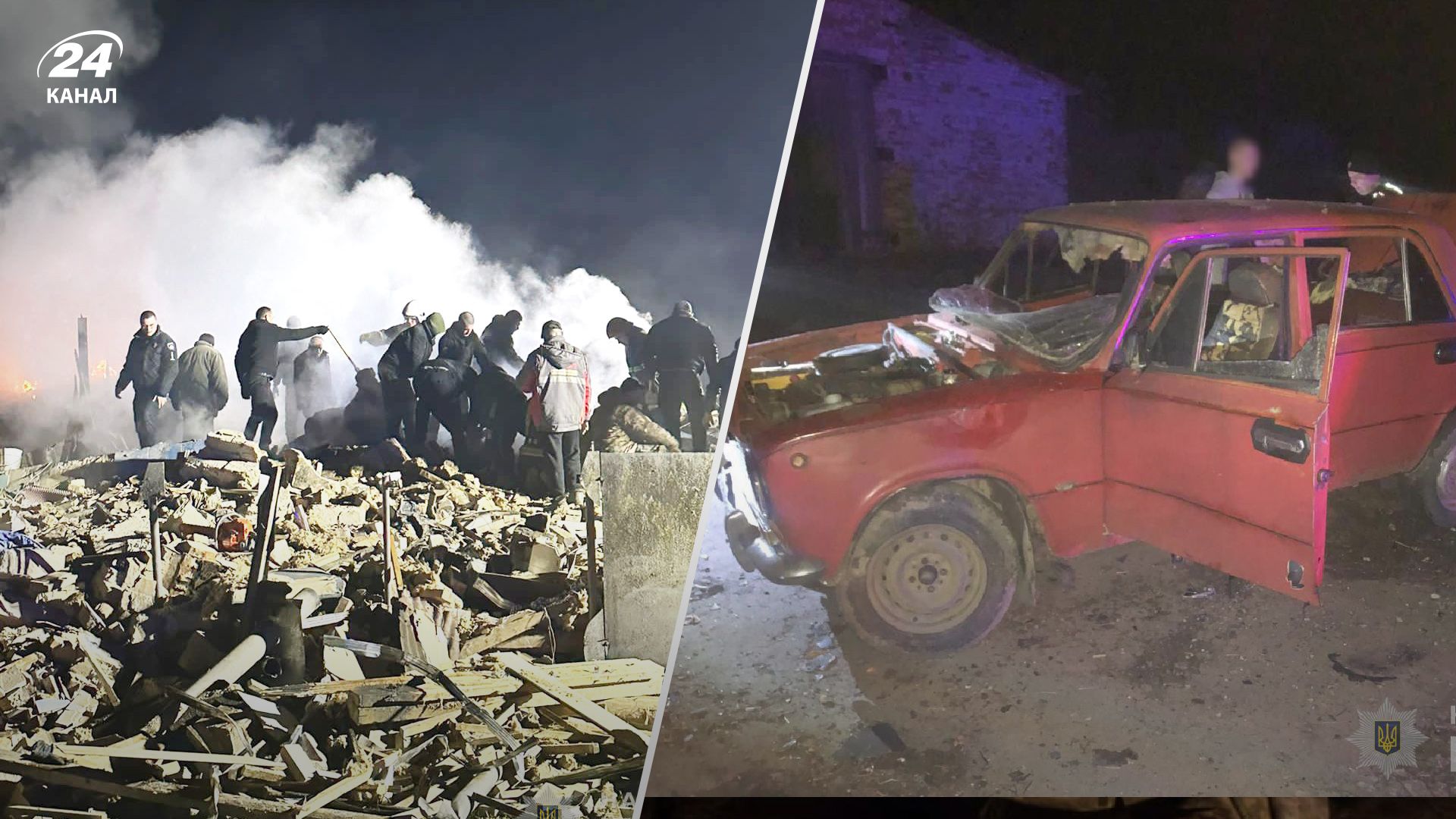 В результате атаки в Винницкой области погибли супруги: сына удалось достать из-под завалов - 24 Канал