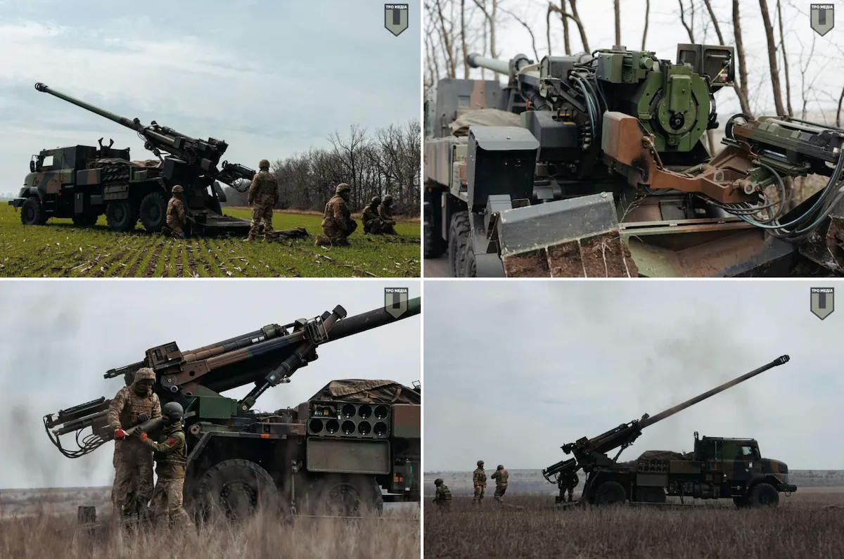 САУ Цезар в Україні САУ Цезар в Україні