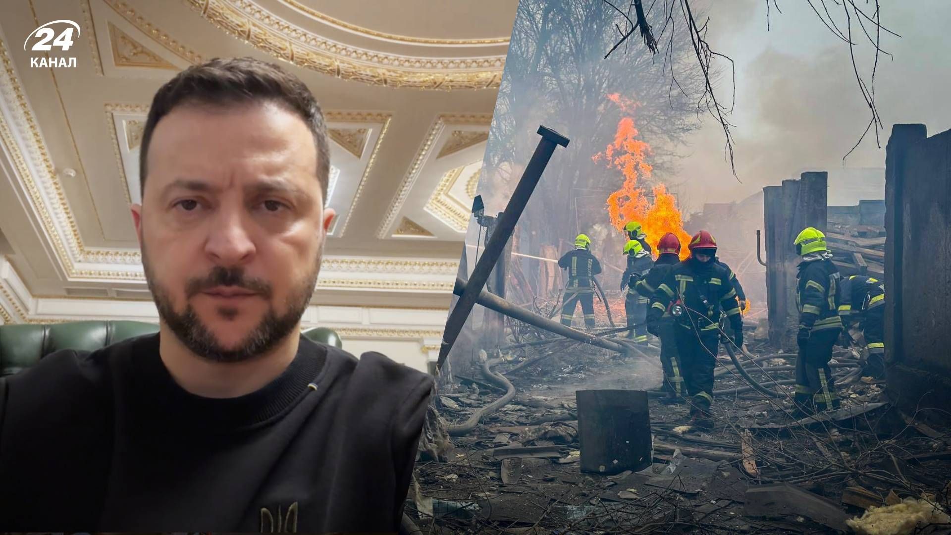 Володимир Зеленський 15 березня записав звернення Володимир Зеленський 15 березня записав звернення