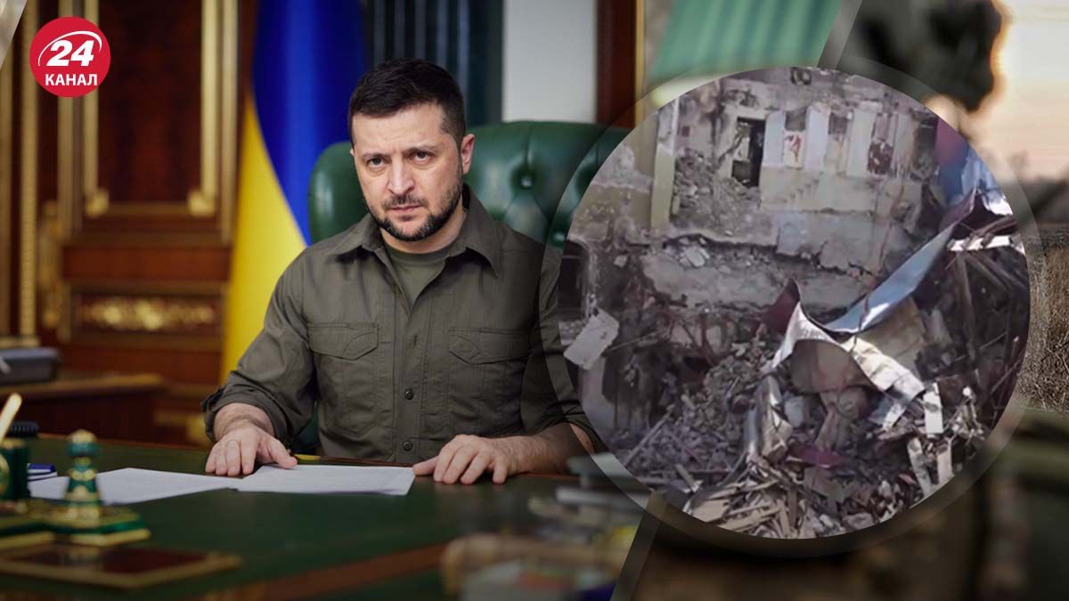 Зеленский вспомнил удар по Мариуполю Зеленский вспомнил удар по Мариуполю