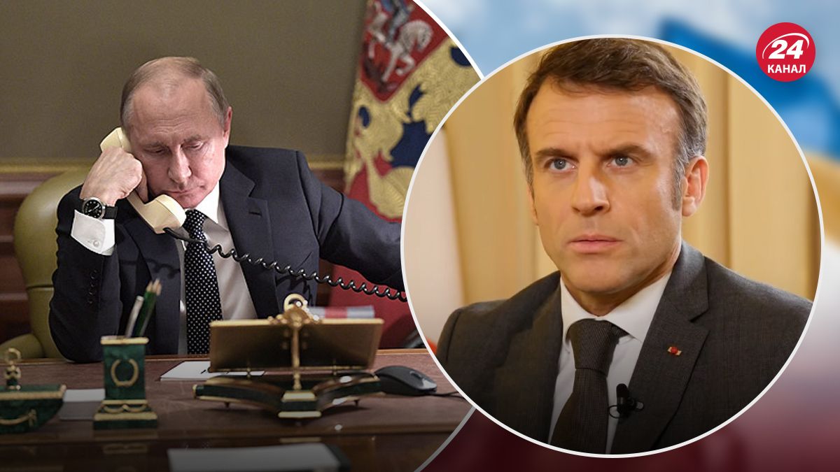 Макрон відповів, чи відповість на телефонний дзвінок від Путіна - 24 Канал Макрон відповів, чи відповість на телефонний дзвінок від Путіна - 24 Канал