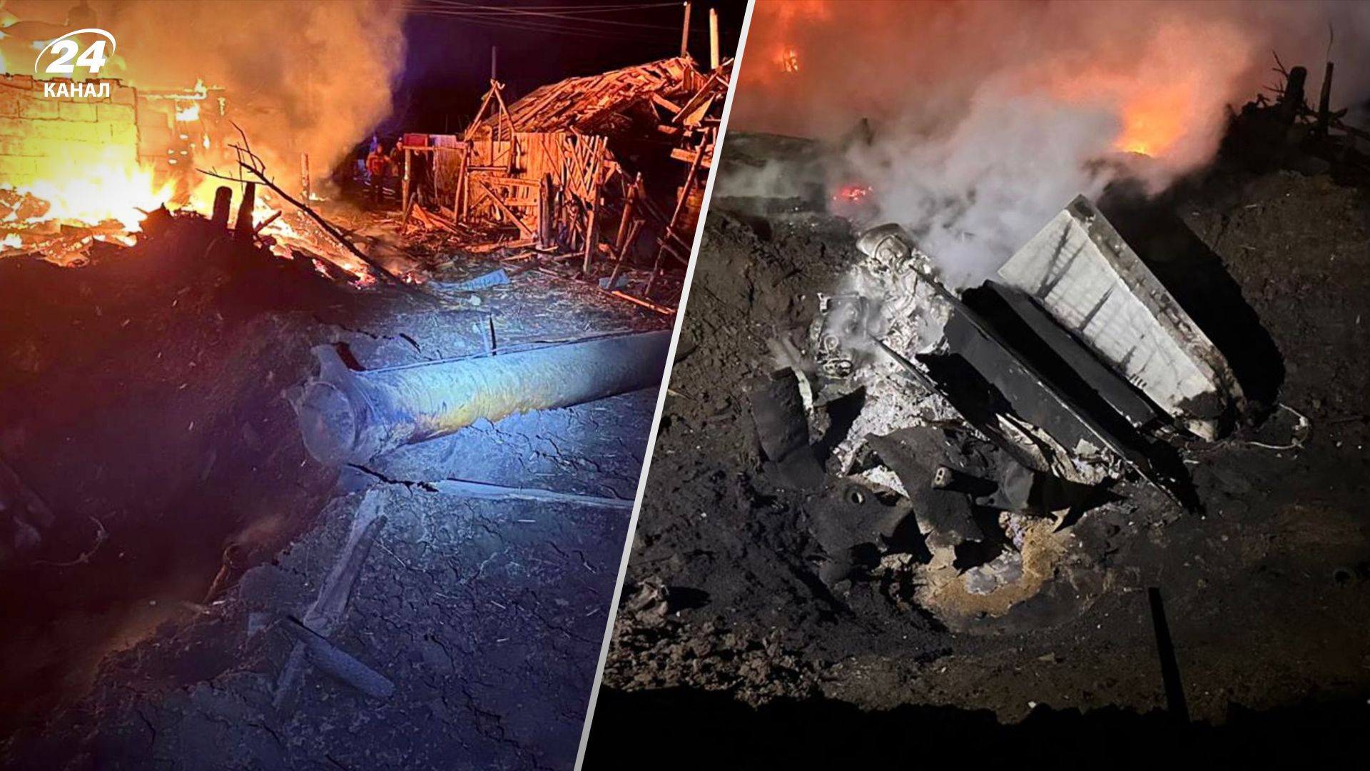 Російська ракета зруйнувала дім в Чернігівській області Російська ракета зруйнувала дім в Чернігівській області