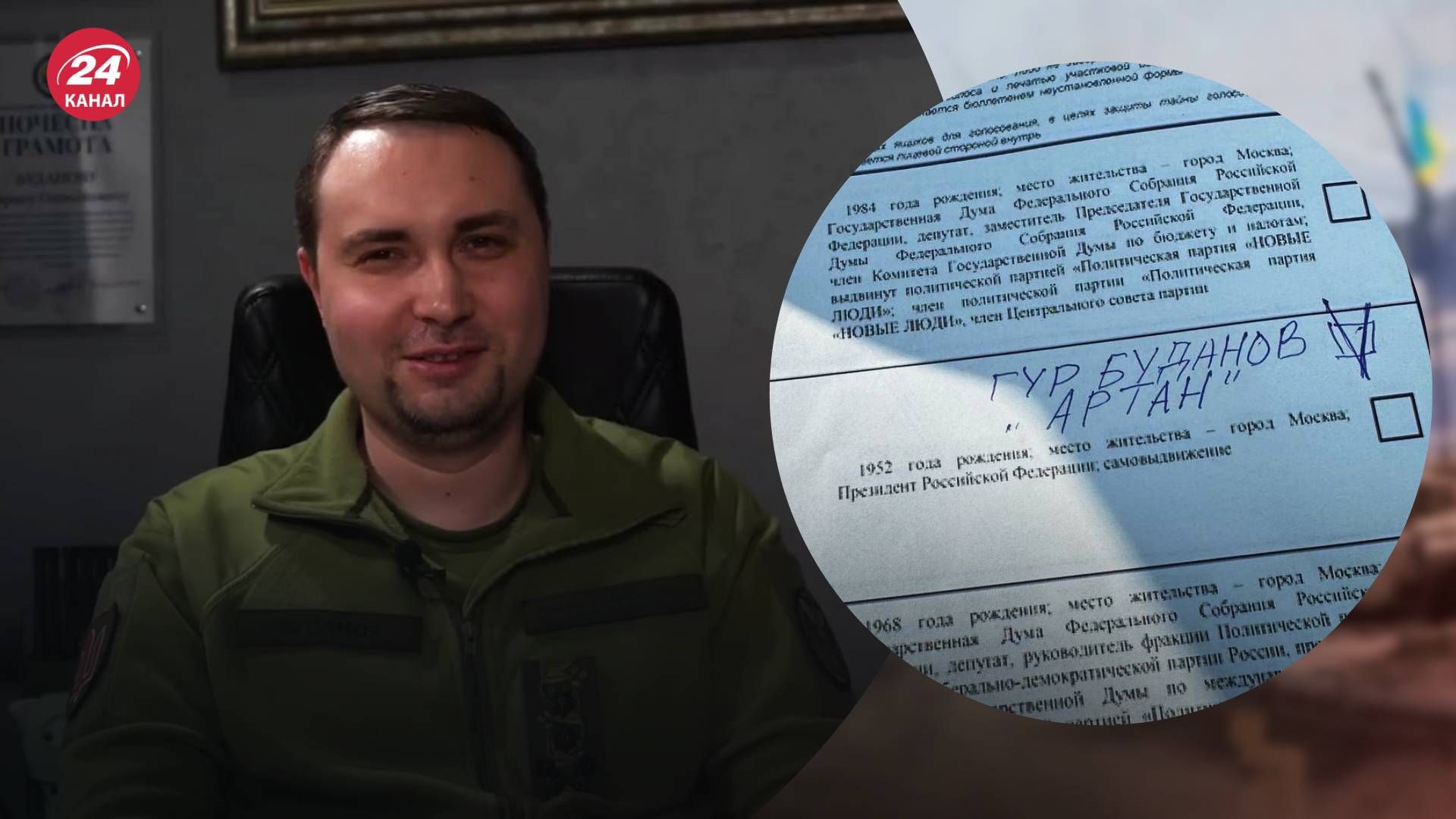 У Росії проголосували за Кирила Буданова У Росії проголосували за Кирила Буданова