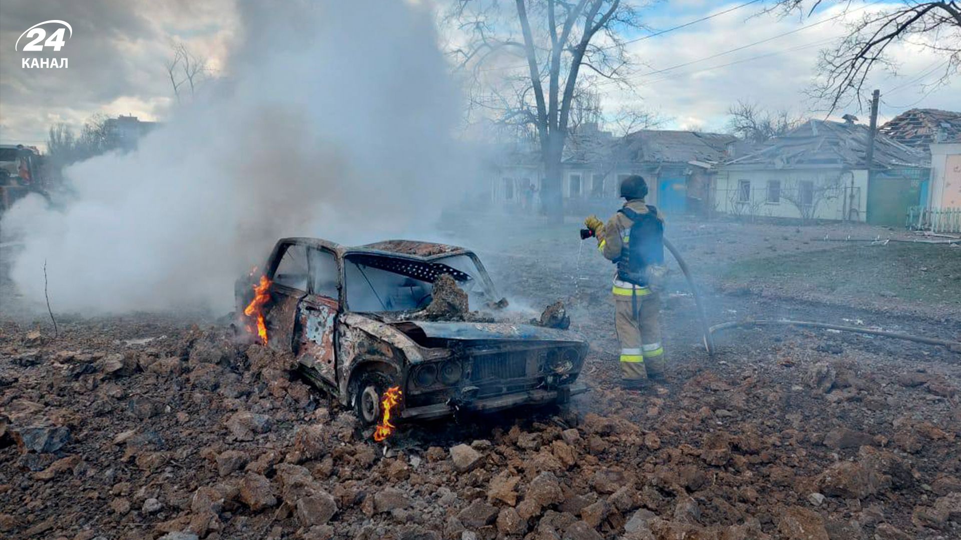 Атака на Николаев - 24 Канал Атака на Николаев - 24 Канал