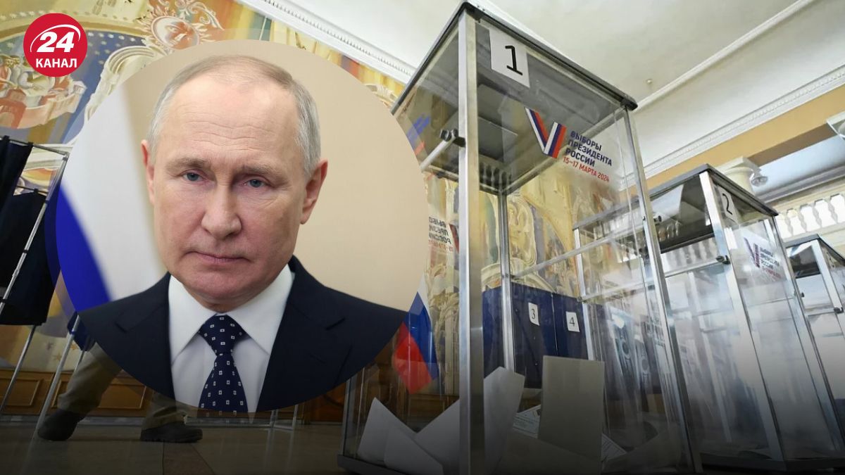 Путин якобы уверенно "побеждает" на выборах в России
