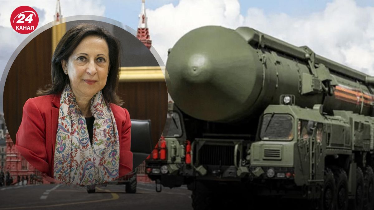 Роблес подчеркнула, что Россия угрожает ядеркой и Испании Роблес подчеркнула, что Россия угрожает ядеркой и Испании