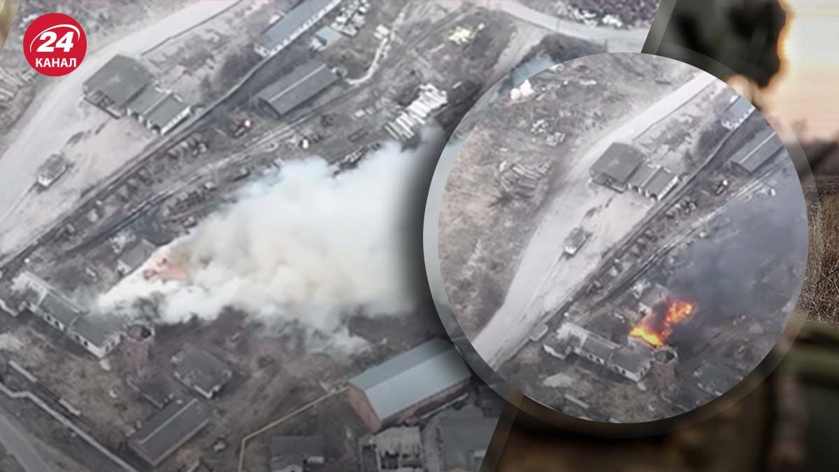  Российские добровольцы уничтожили склад БК в Теткино