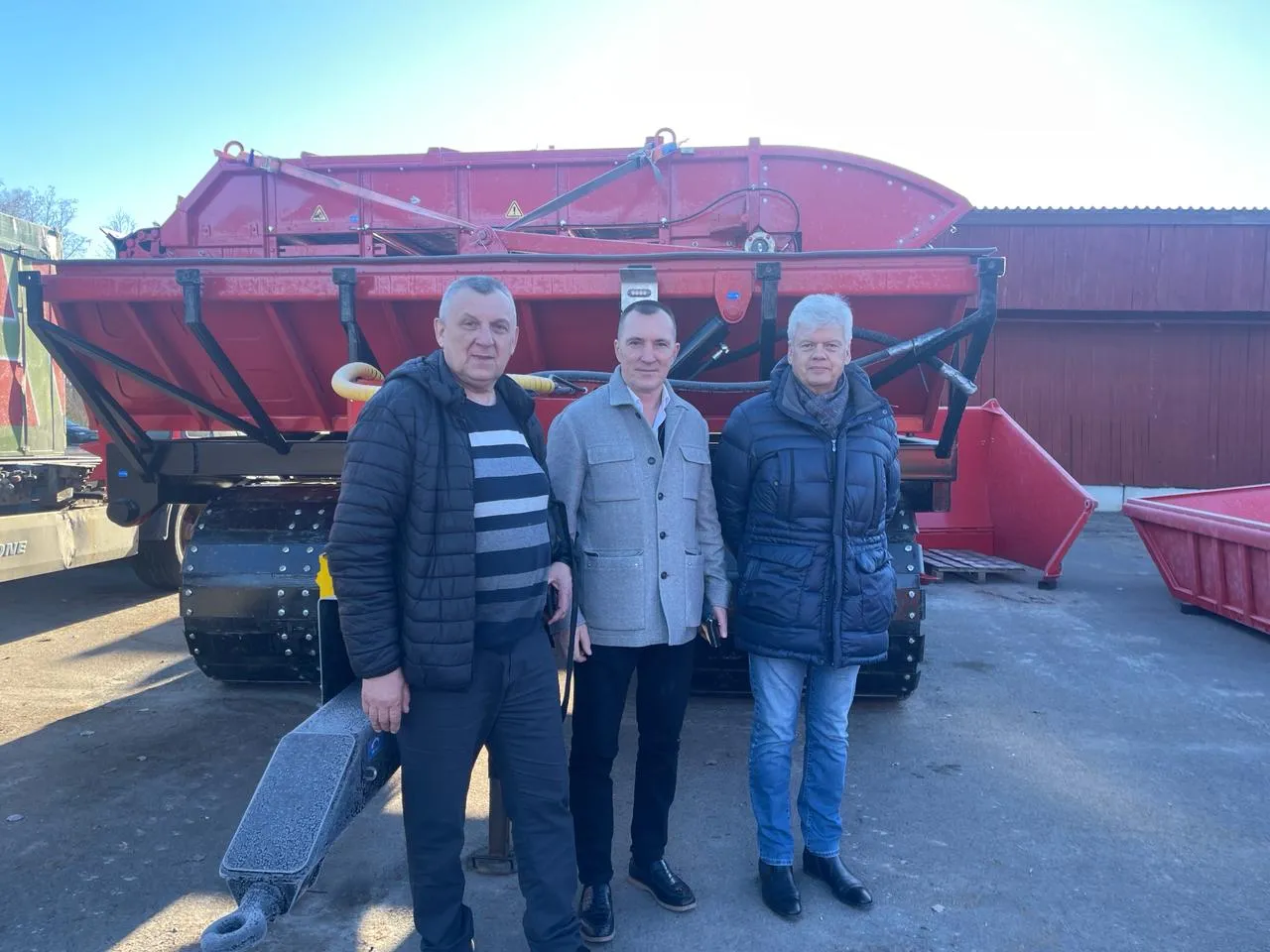 Владимир Продивус с лидерами в разработке современного оборудования для торфяной индустрии Владимир Продивус с лидерами в разработке современного оборудования для торфяной индустрии