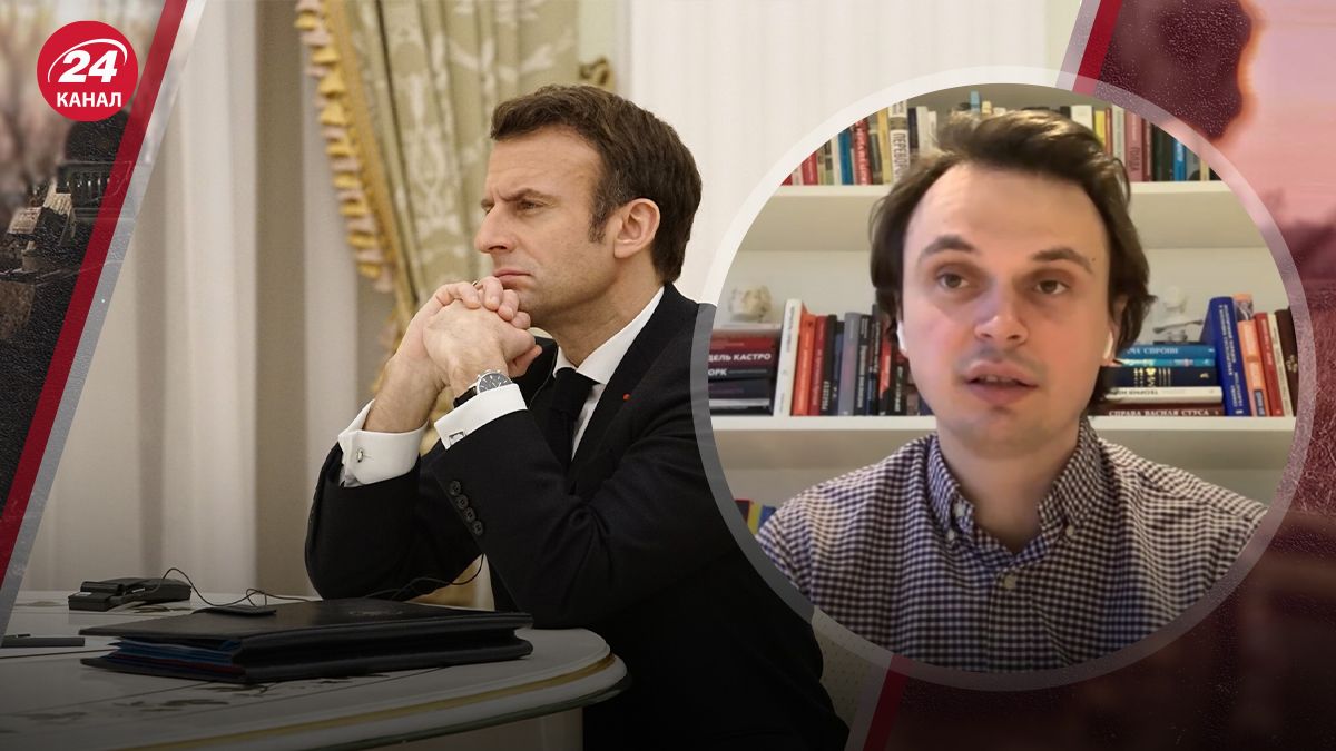 Макрон закликає Захід до рішучих дій Макрон закликає Захід до рішучих дій