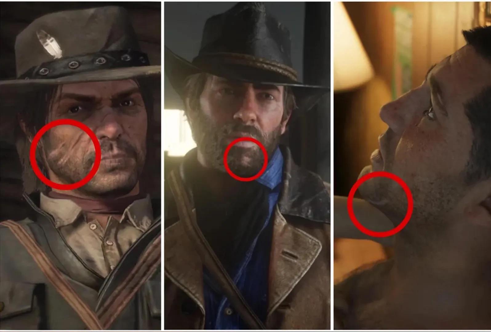 Шрами героїв ігор Rockstar Шрами героїв ігор Rockstar