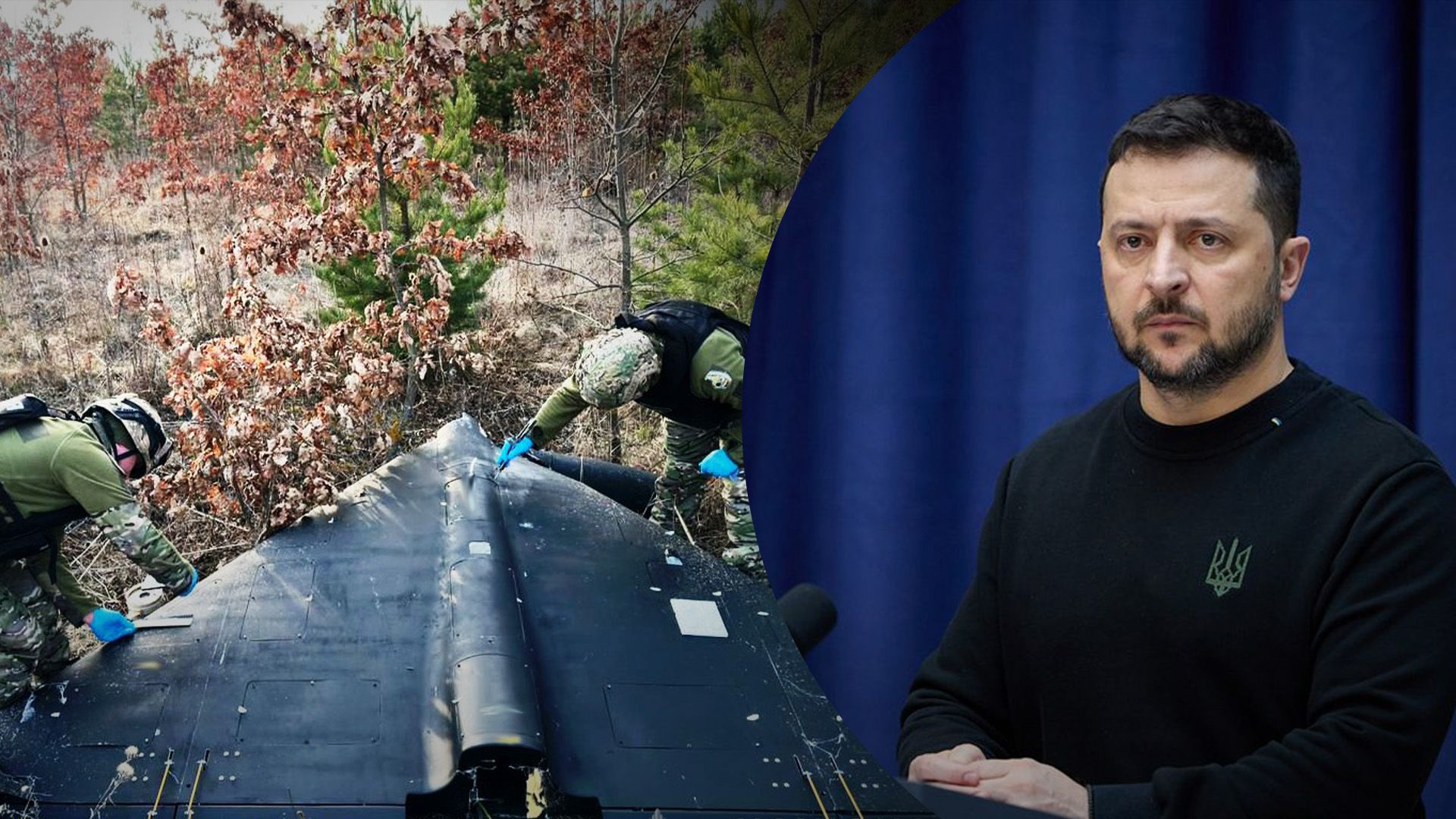 Зеленський розповів про атаку росіян Зеленський розповів про атаку росіян