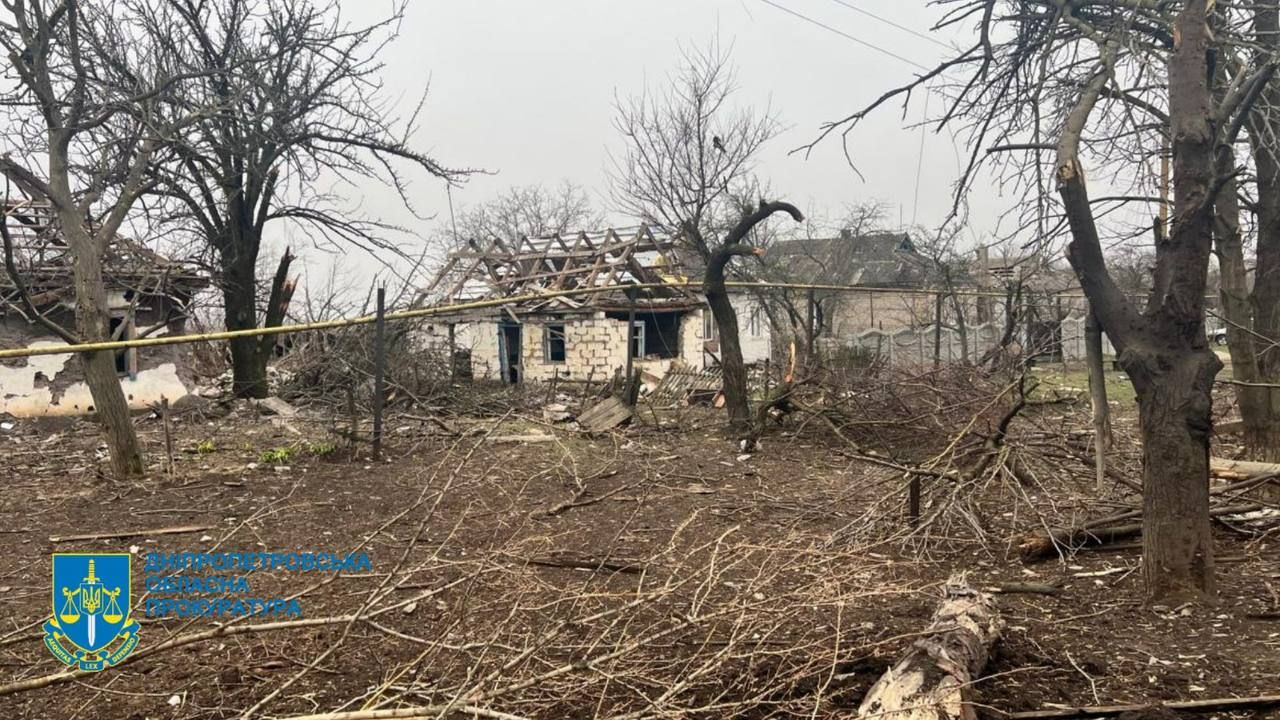 Наслідки артилерійського обстрілу Дніпропетровської області