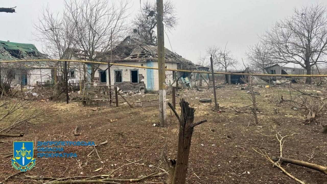 Наслідки артилерійського обстрілу Дніпропетровської області