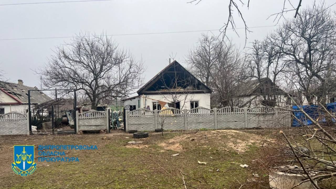 Наслідки артилерійського обстрілу Дніпропетровської області