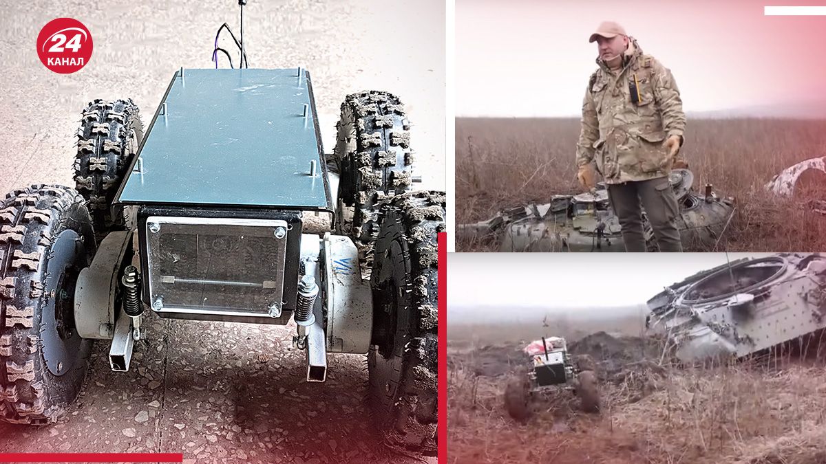 Як працює український дрон "Кабан" для розмінування Як працює український дрон "Кабан" для розмінування