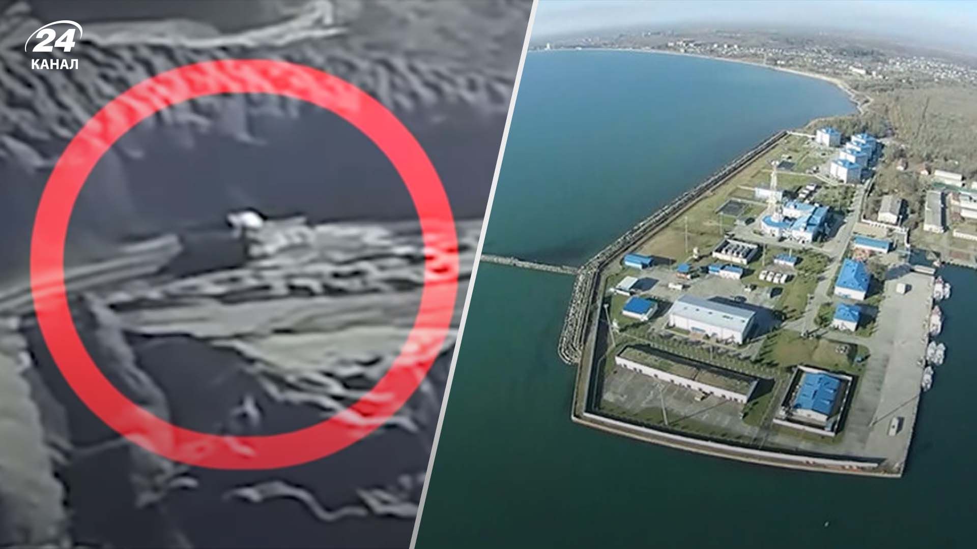 Росія майже добудувала військовий порт в окупованій Абхазії 
