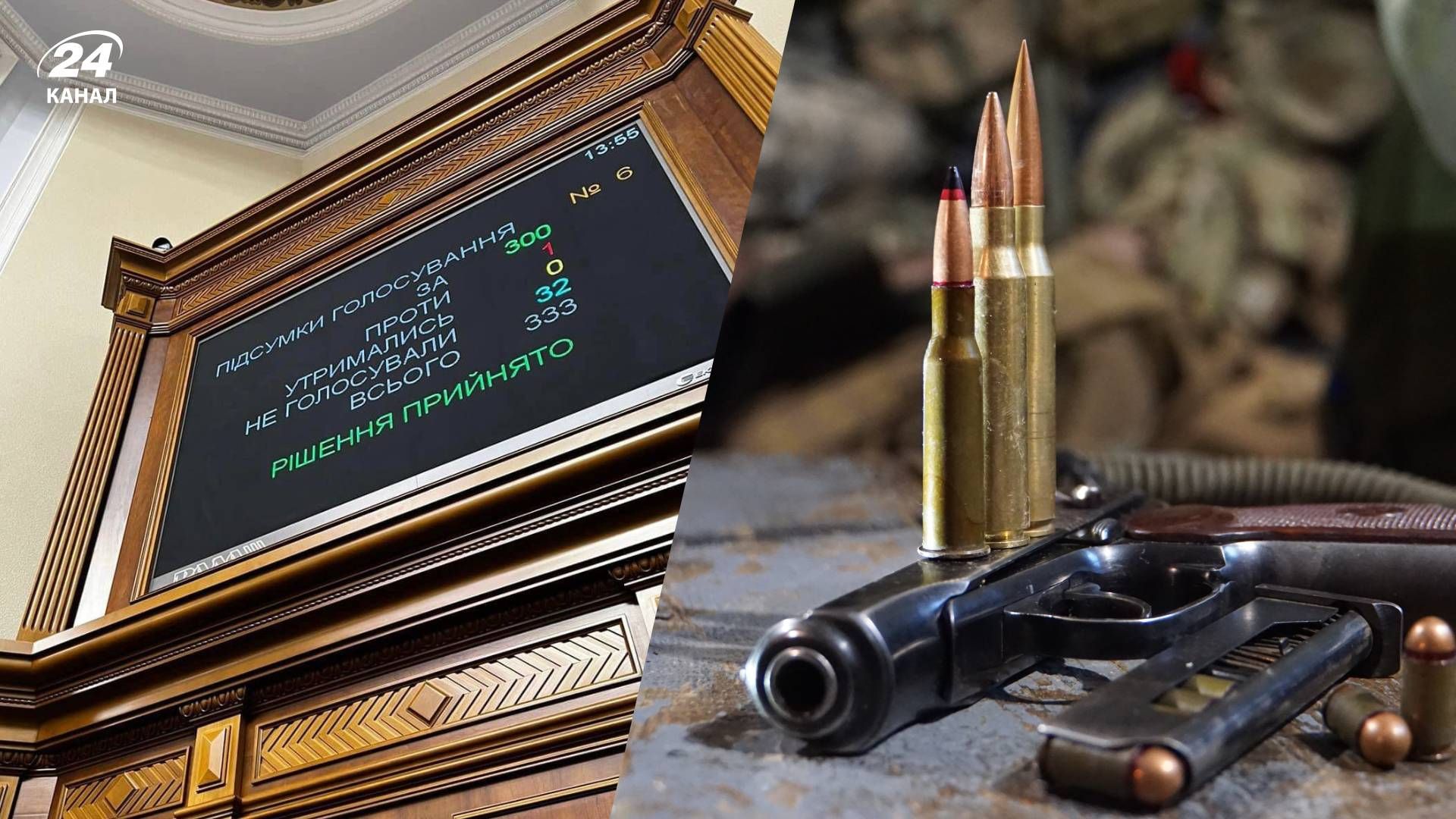 Українці зможуть задекларувати зброю, яку отримали під час війни - 24 Канал
