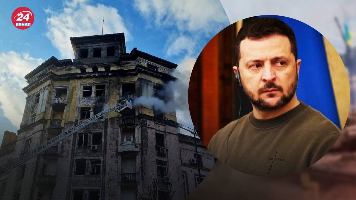 Зеленский после атаки на Киев обратился к союзникам Зеленский после атаки на Киев обратился к союзникам