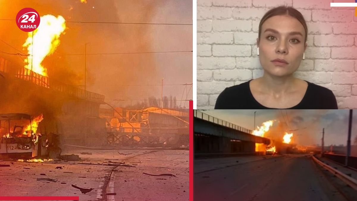 Окупанти вдарили по Дніпровській ГЕС Окупанти вдарили по Дніпровській ГЕС