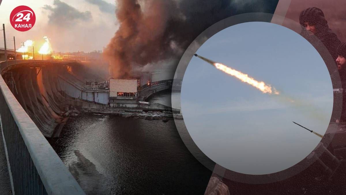 Россияне 22 марта ударили по Днепровской ГЭС