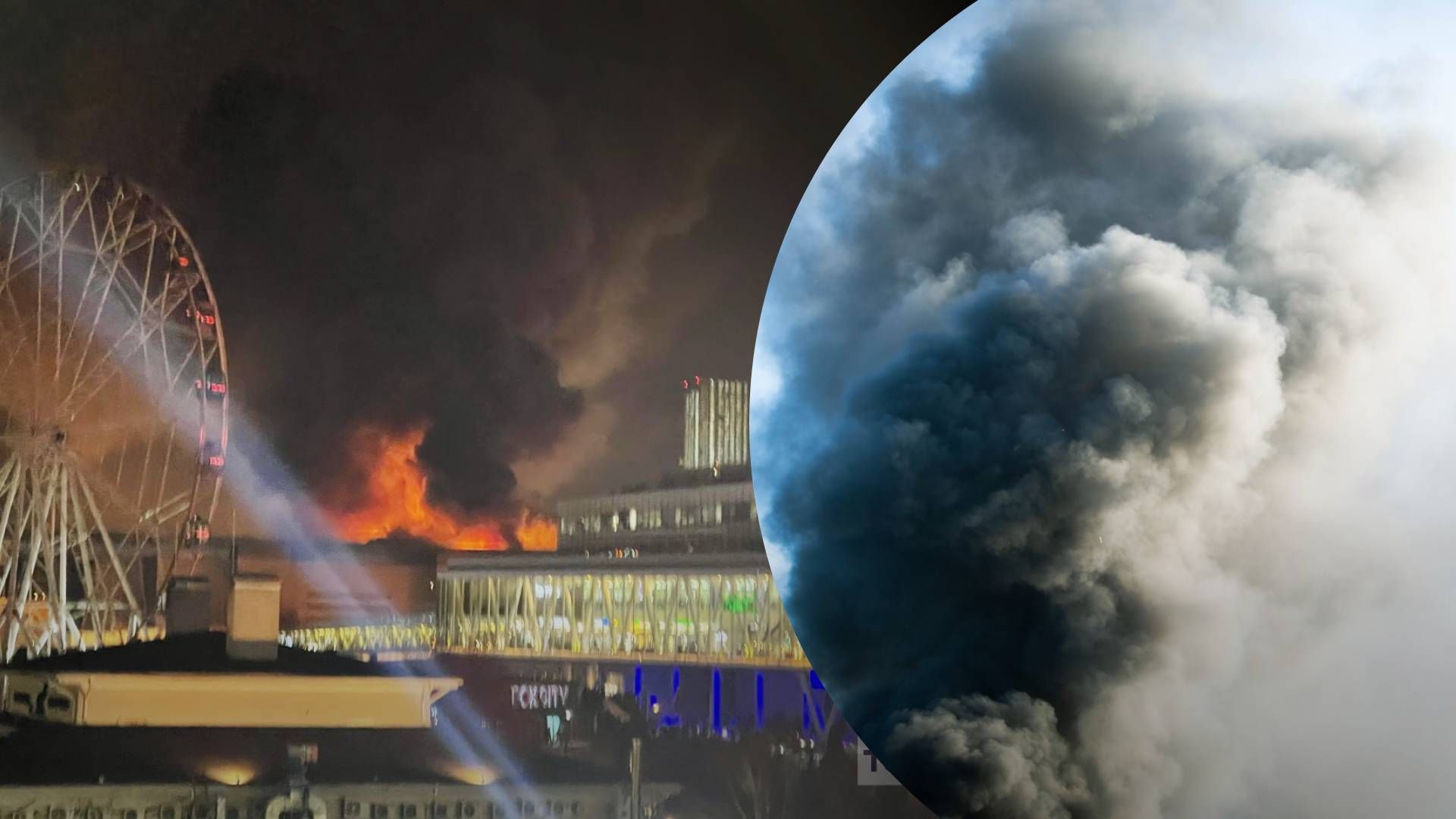 У мережі з'явилося відео, на якому люди біжать мостом із "Крокуса" - 24 Канал У мережі з'явилося відео, на якому люди біжать мостом із "Крокуса" - 24 Канал