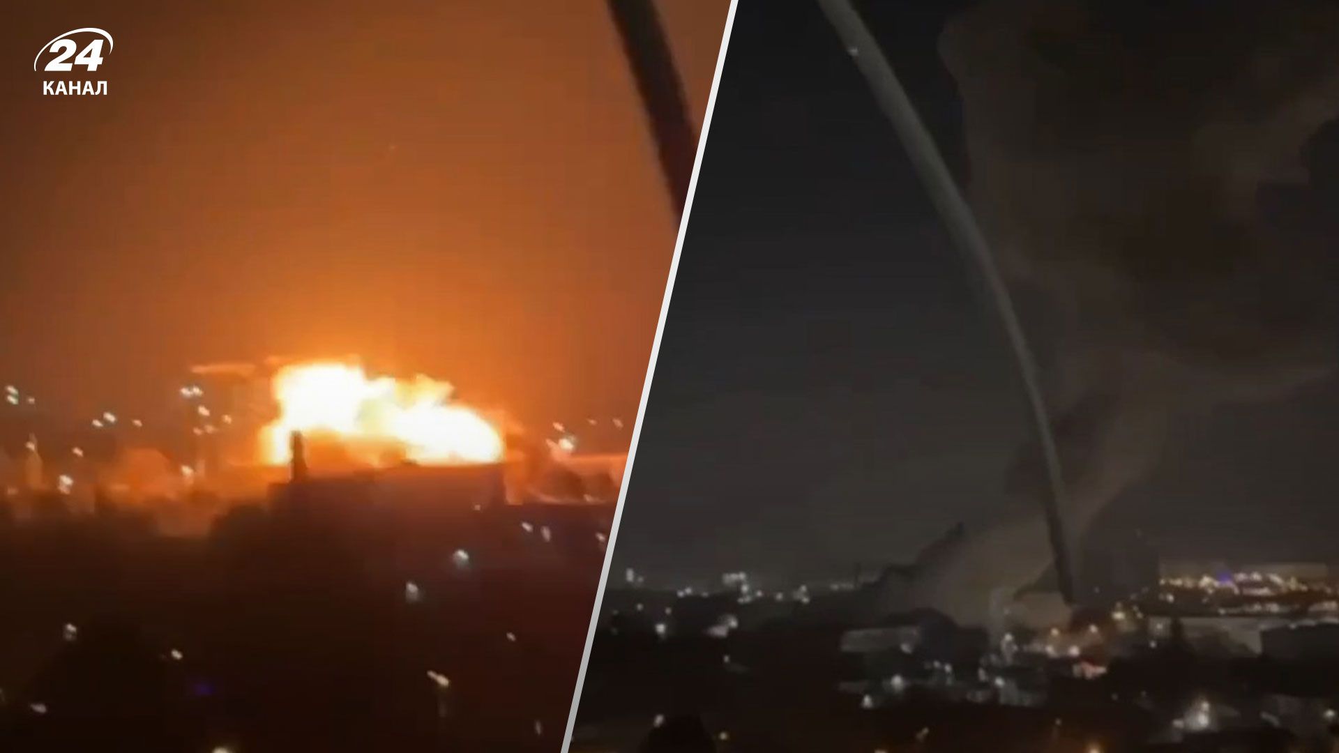 У Севастополі прильоти: яскраві кадри кримської "бавовни" - 24 Канал У Севастополі прильоти: яскраві кадри кримської "бавовни" - 24 Канал