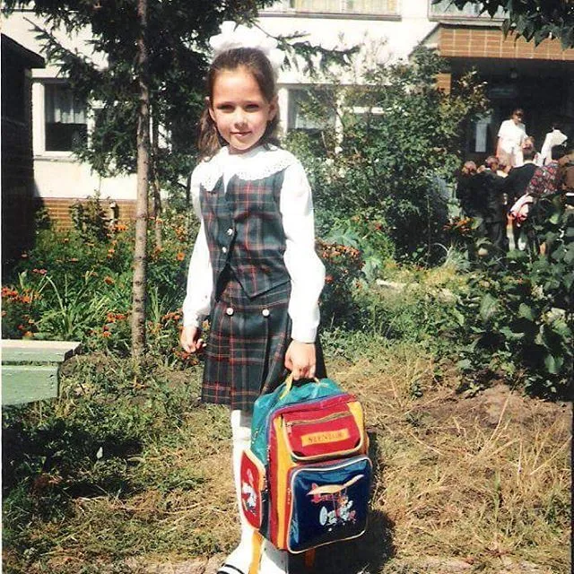 Юлія Саніна у дитинстві. Джерело фото: Telegraf