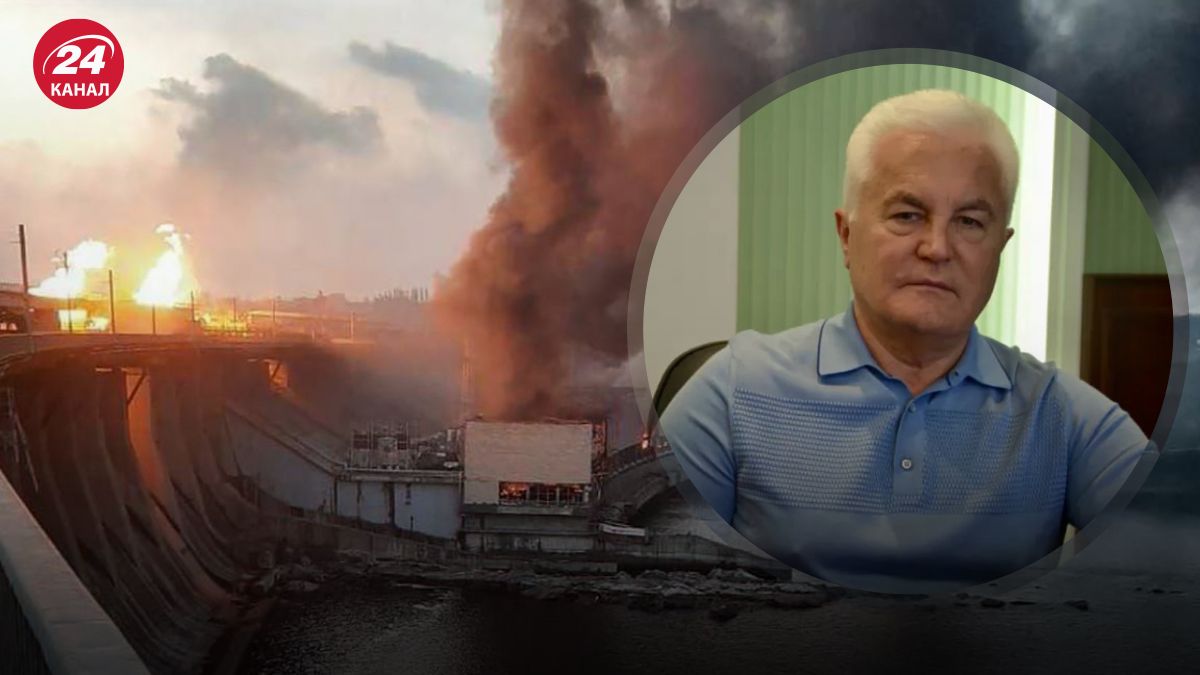 ДніпроГЕС виведена на тривалий термін ДніпроГЕС виведена на тривалий термін