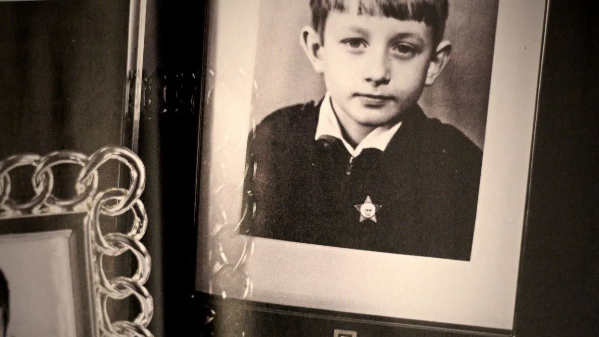 Сергій Жадан у дитинстві. Фото: Cуспільне