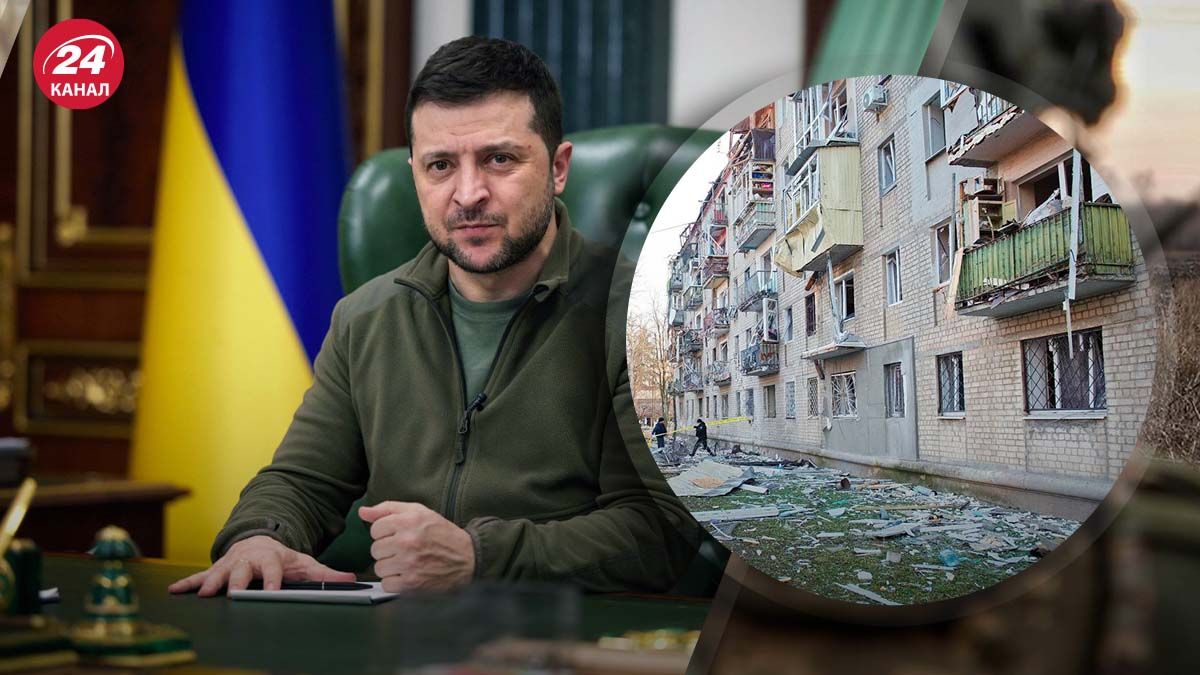 Теперь - авиабомбы, - Зеленский показал последствия удара по Харькову - 24 Канал Теперь - авиабомбы, - Зеленский показал последствия удара по Харькову - 24 Канал