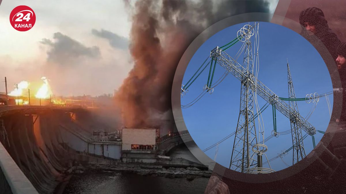 Росія вдарила по ДніпроГЕС Росія вдарила по ДніпроГЕС