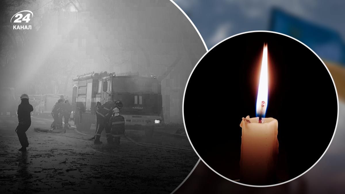 Загибель рятувальника внаслідок пожежі в Одесі - 24 Канал