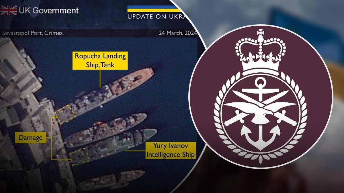 Британська розвідка прокоментувала удари України по флоту ворога