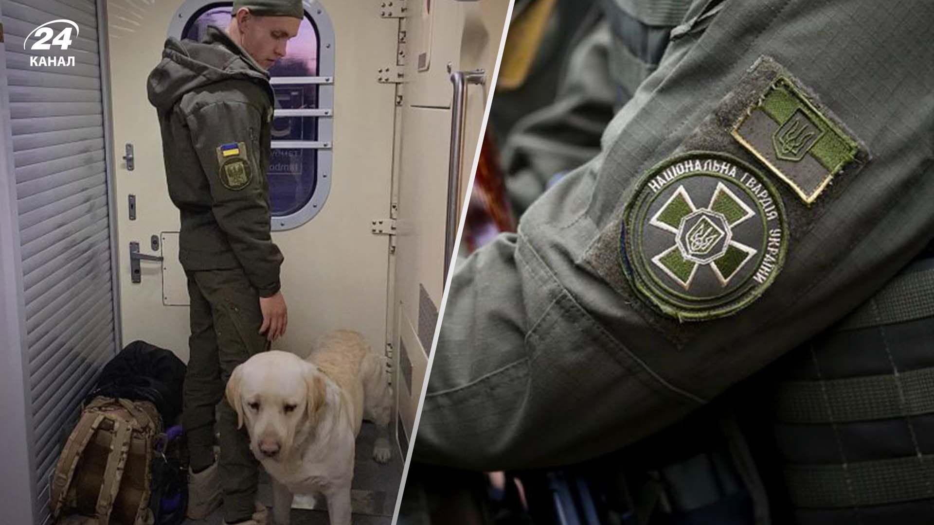 Як реагують в Нацгвардії на те, що військовий з собакою усю дорогу простояв у тамбурі "Інтерсіті" Як реагують в Нацгвардії на те, що військовий з собакою усю дорогу простояв у тамбурі "Інтерсіті"