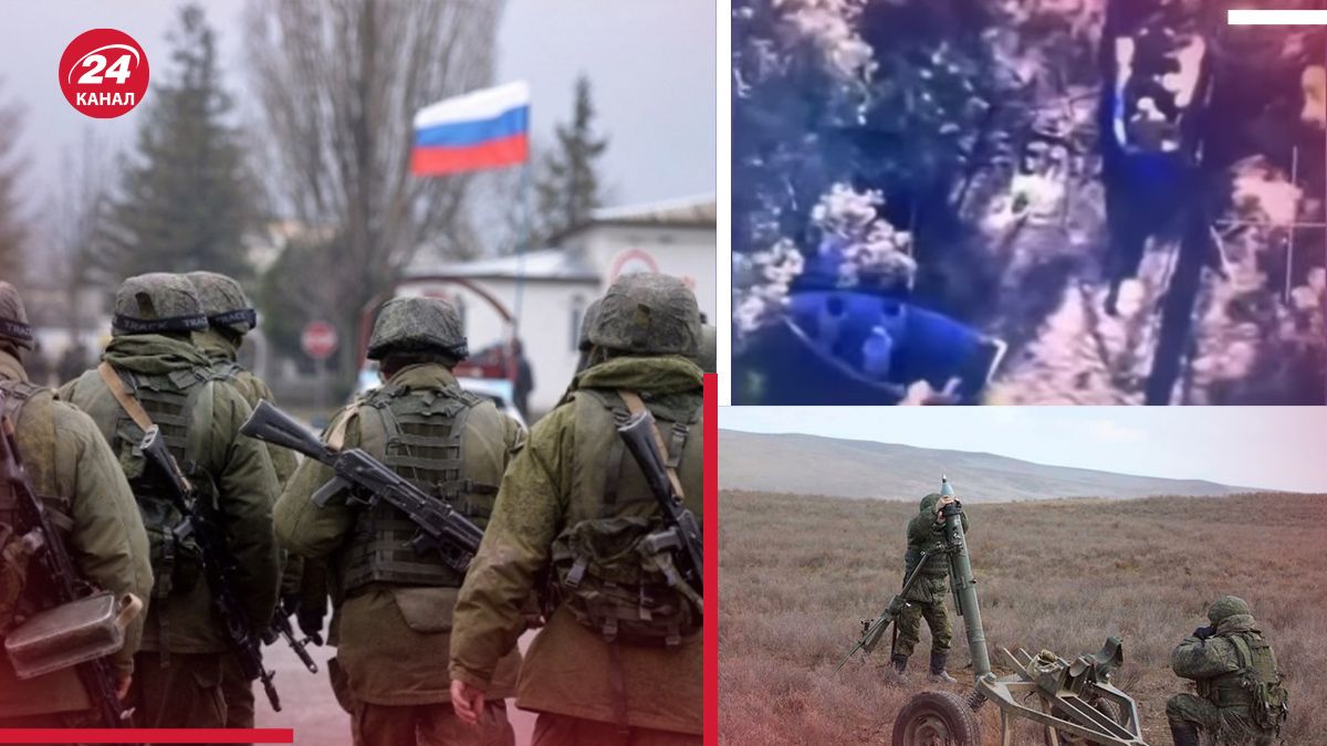 Росія використала на фронті манекени Росія використала на фронті манекени