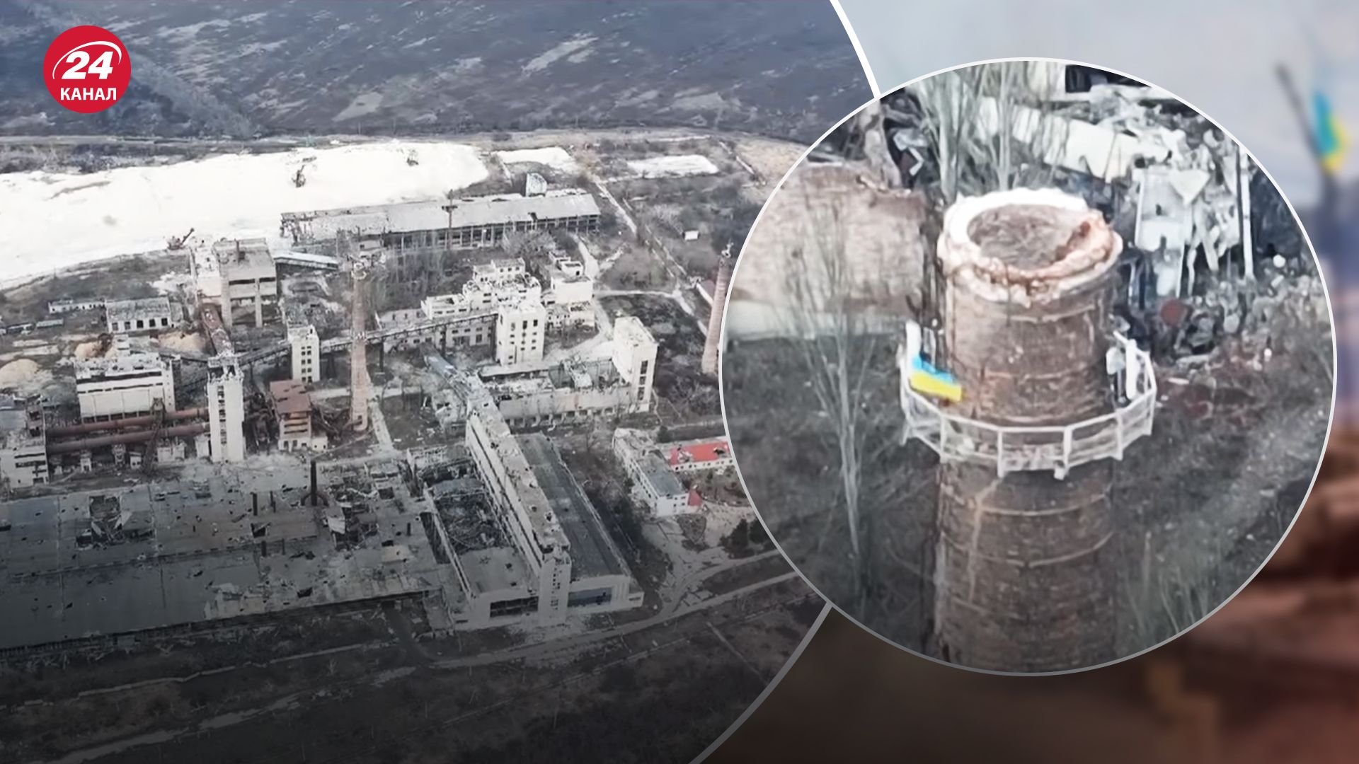 Украинские защитники установили флаг во временно оккупированном населенном пункте Украинские защитники установили флаг во временно оккупированном населенном пункте