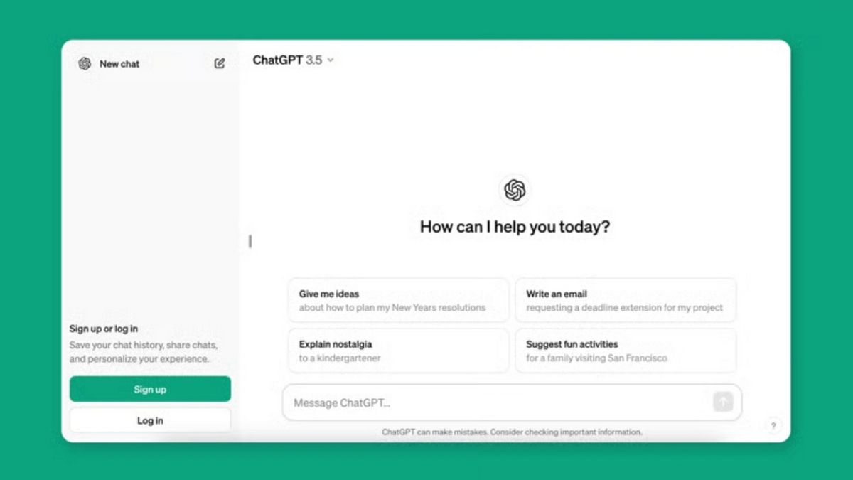 OpenAI открыла доступ к ChatGPT для незарегистрированных пользователей OpenAI открыла доступ к ChatGPT для незарегистрированных пользователей