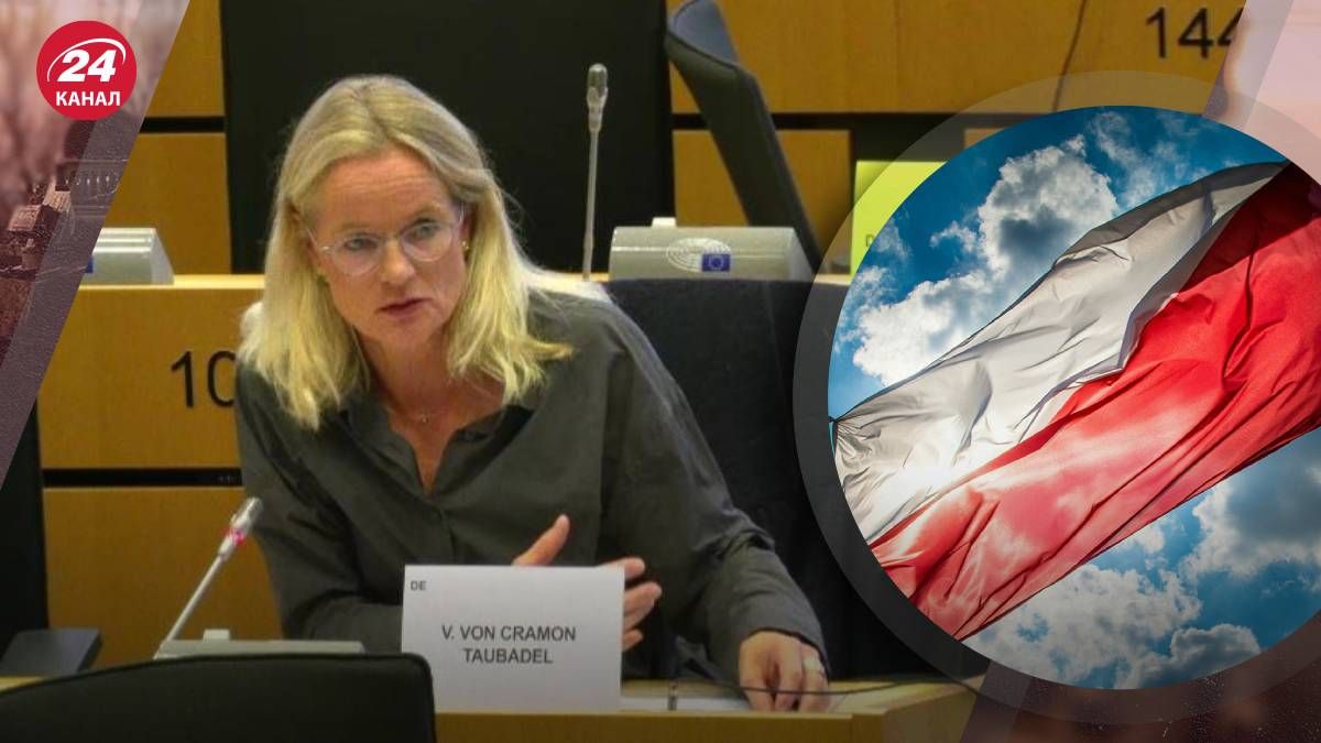 Віола фон Крамон-Таубадель вивсловилася щодо порушення повітряного простору Польщі - 24 Канал Віола фон Крамон-Таубадель вивсловилася щодо порушення повітряного простору Польщі - 24 Канал