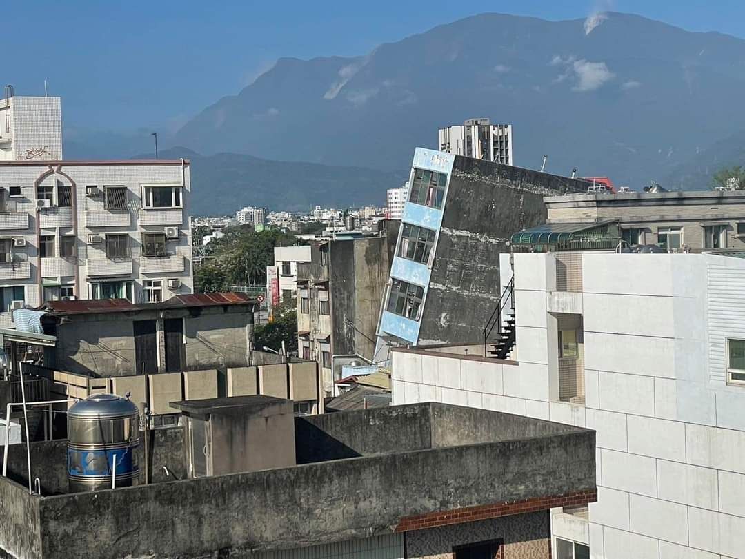 На Тайване произошло землетрясение