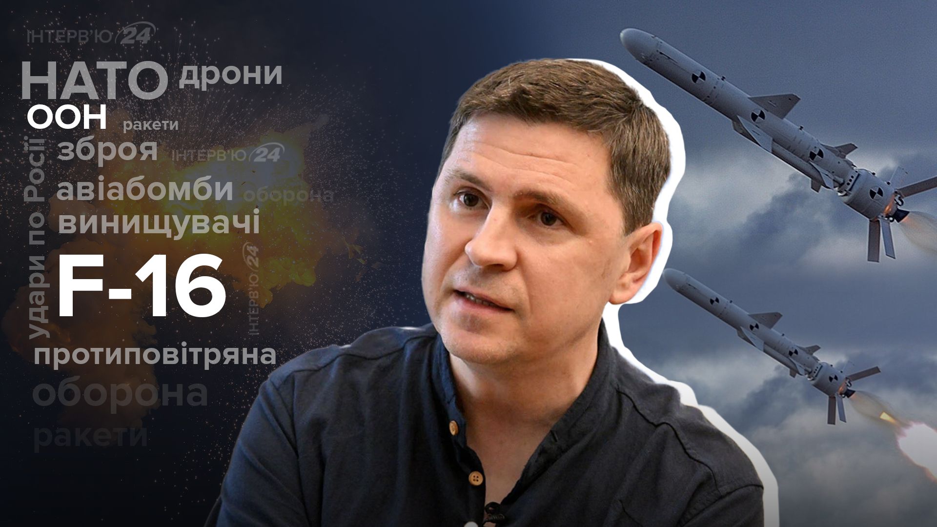 Удари по Росії - Україна збільшить атаки - якою зброєю можемо бити - інтерв'ю з Подоляком - 24 Канал