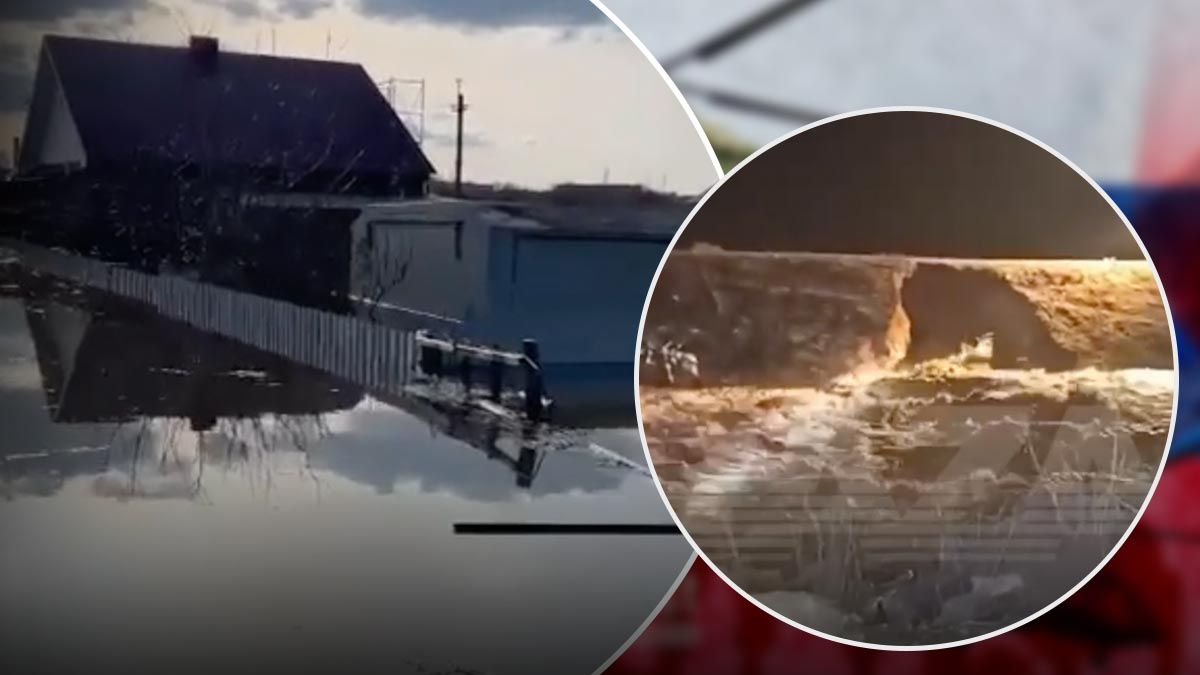 Orsk goes under water due to a dam break on April 5 – the evacuation of Russians began