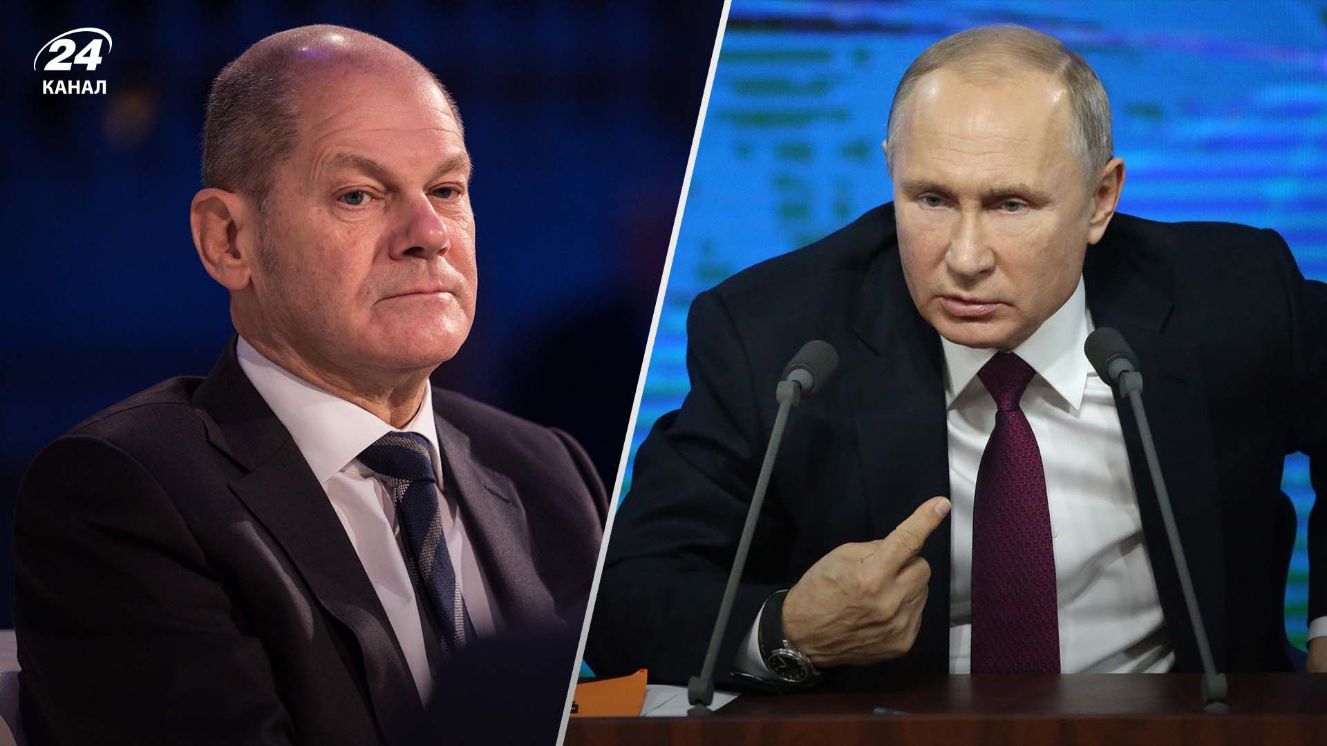 Шольц пояснив, коли Путін виведе війська з України Шольц пояснив, коли Путін виведе війська з України