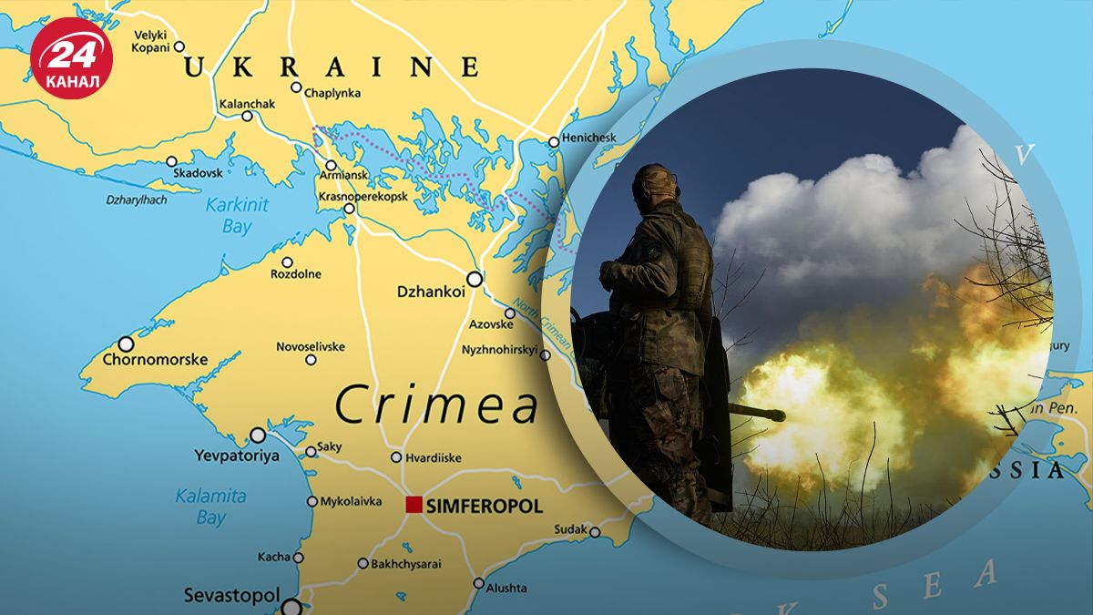 Росія будує оборонні укріплення в окупованому Криму