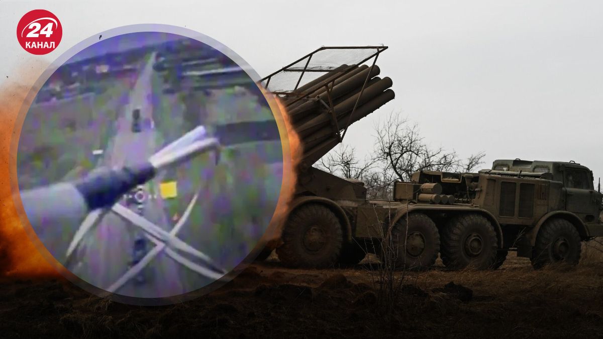 Дрон влучив у РСЗВ "Ураган" у Бєлгородській області Дрон влучив у РСЗВ "Ураган" у Бєлгородській області