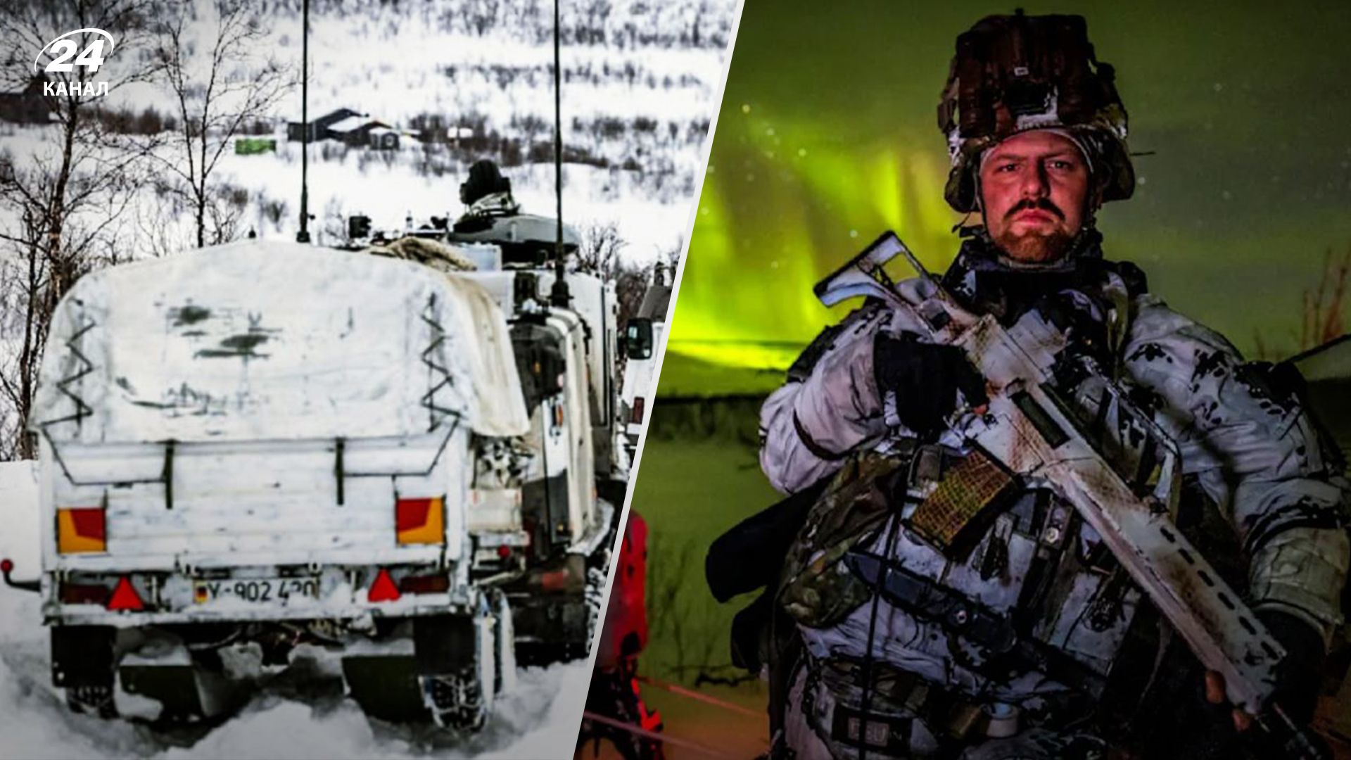 Німецькі військові проводять навчання біля кордону з Росією Німецькі військові проводять навчання біля кордону з Росією